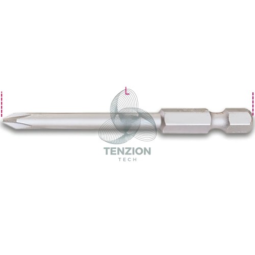 Inserto Per Viti Con Impronta Croce Phillips 1/4"