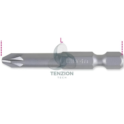 Inserto Per Viti Con Impronta Croce Pozidriv Supadriv 1/4"