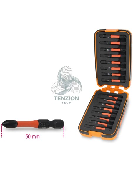 Set 16 Inserti Impact 1/4"
