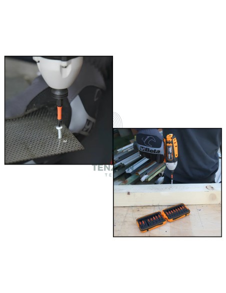 Set 16 Inserti Impact 1/4"