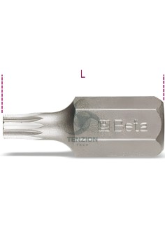Inserto XZN Attacco Esagonale 10mm 2