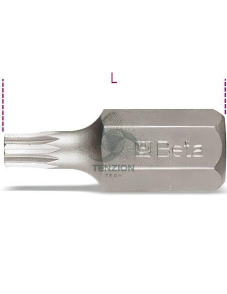 Inserto XZN Attacco Esagonale 10mm