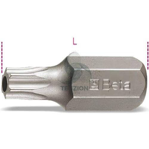 Inserto Tamper Resistant Torx Attacco Esagonale 10mm