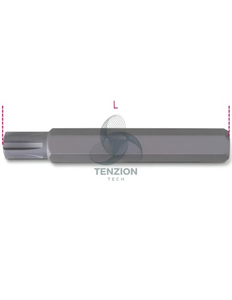 Inserto Ribe Attacco Esagonale 10mm
