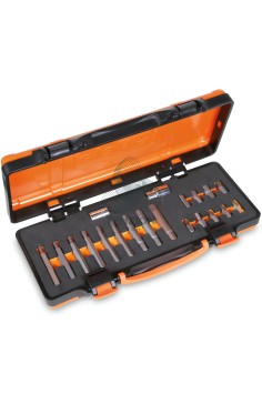 Set 18 Inserti Ribe Attacco Esagonale 10mm Con Accessori