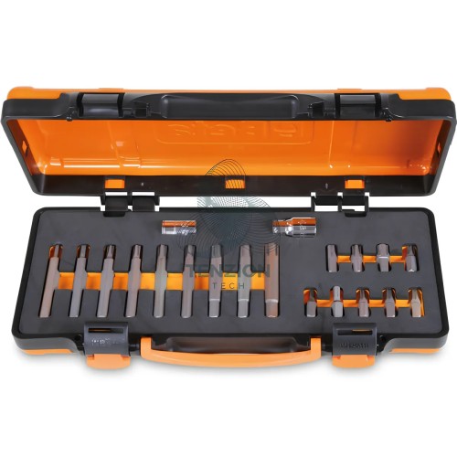 Set 18 Inserti Ribe Attacco Esagonale 10mm Con Accessori