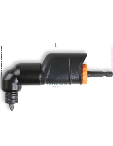 Rinvio Angolare Attacco Esagonale 1/4"
