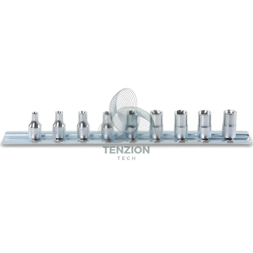 Set 9 Chiavi A Bussola Torx 1/4" E4-E14