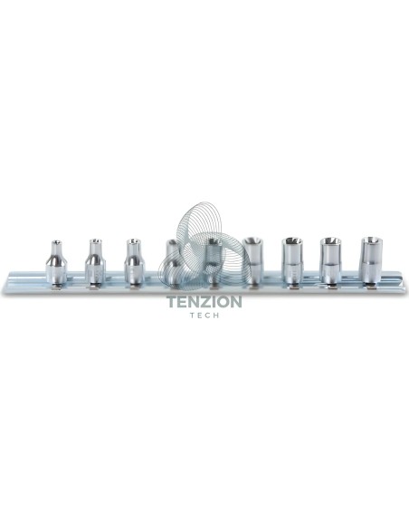 Set 9 Chiavi A Bussola Torx 1/4" E4-E14