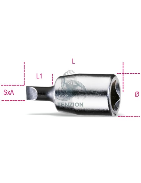 Chiave A Bussola A Giravite Per Viti Con Intaglio 1/4"