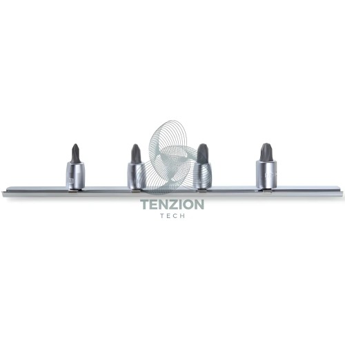 Set 4 Chiavi A Bussola A Giravite Per Viti Con Croce Phillips 1/4" PH1-PH4