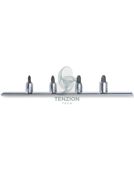 Set 4 Chiavi A Bussola A Giravite Per Viti Con Croce Phillips 1/4" PH1-PH4