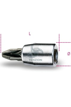 Chiave A Bussola A Giravite Per Viti Con Croce Pozidriv Supadriv 1/4" 2