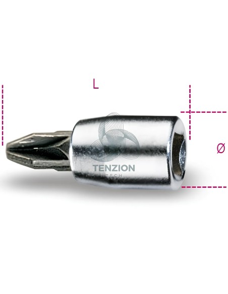 Chiave A Bussola A Giravite Per Viti Con Croce Pozidriv Supadriv 1/4"