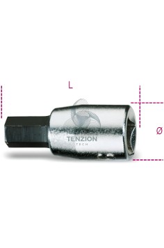 Chiave A Bussola Maschio Esagonale 1/4" 2
