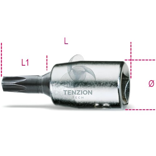 Chiave A Bussola A Giravite Torx 1/4"