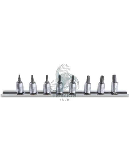 Set 8 Chiavi A Bussola A Giravite Torx 1/4" T9-T40