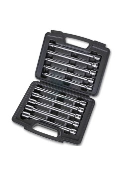 Set 10 Chiavi A Bussola Extra Lunghe Torx 3/8" E6-E20