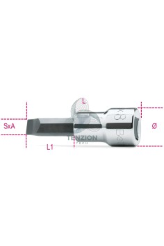 Chiave A Bussola Giravite Per Viti Con Intaglio 3/8"