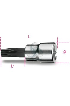 Chiave A Bussola Giravite Pentalobata 3/8"