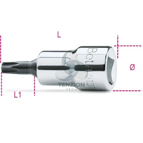 Chiave A Bussola Maschio Torx 3/8"