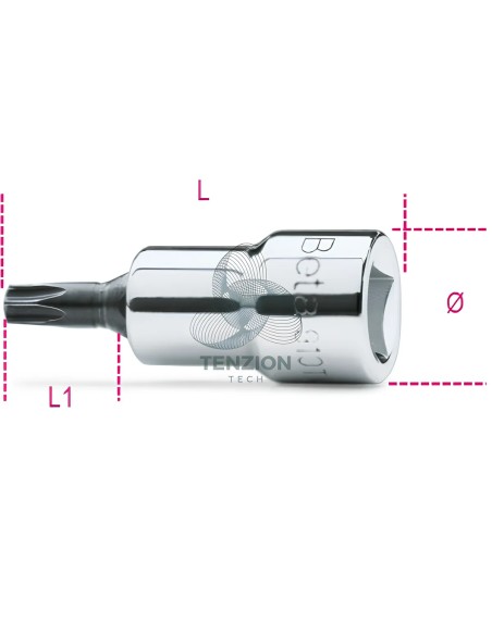 Chiave A Bussola Maschio Torx 3/8"