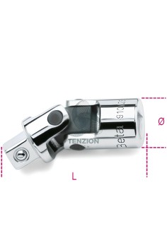 Snodo Attacco Quadro Maschio Femmina 3/8"