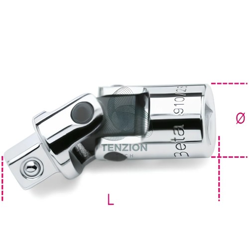 Snodo Attacco Quadro Maschio Femmina 3/8"