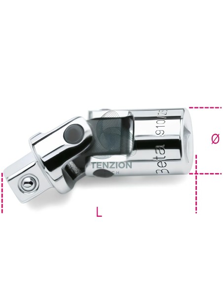 Snodo Attacco Quadro Maschio Femmina 3/8"