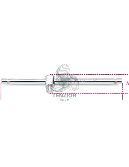 Quadro Maschio Con Spina Scorrevole 3/8"