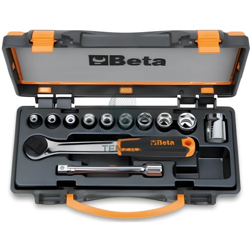 Set 10 Chiavi A Bussola E Accessori 3/8"