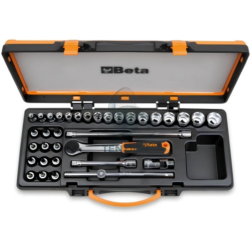 Set 12 Chiavi A Bussola E Accessori 3/8"