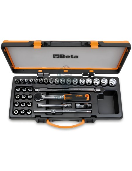 Set 12 Chiavi A Bussola E Accessori 3/8"