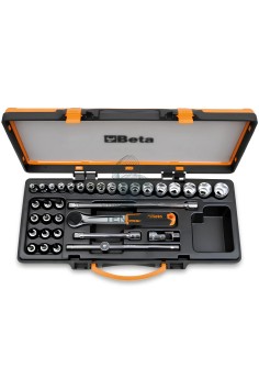 Set 12 Chiavi A Bussola E Accessori 3/8"