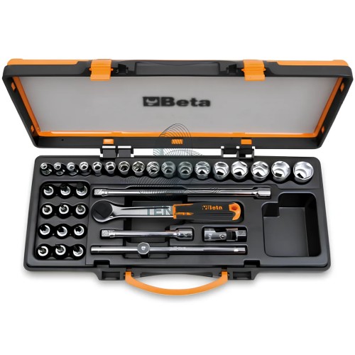 Set 12 Chiavi A Bussola E Accessori 3/8"