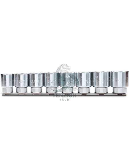 Set 8 Chiavi A Bussola Bocca Esagonale 1/2" 23-32mm