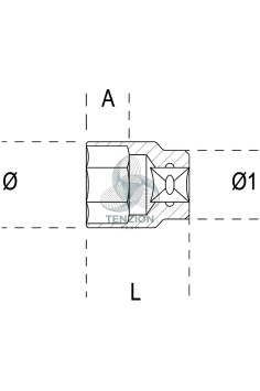 Chiave A Bussola Bocca Poligonale 1/2" 2