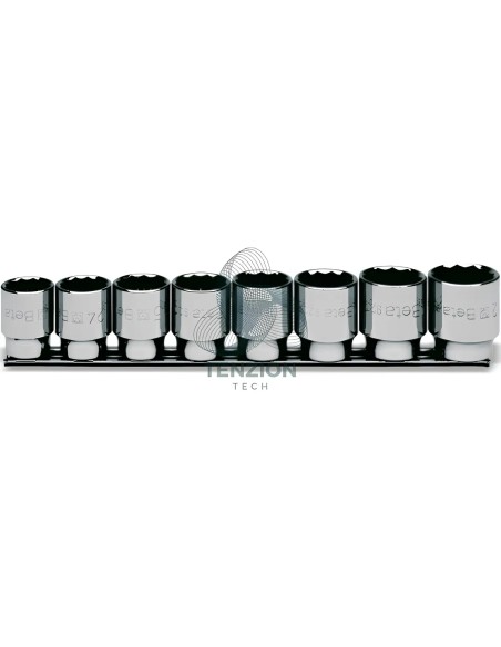 Set 8 Chiavi A Bussola Bocca Poligonale 1/2" 23-32mm