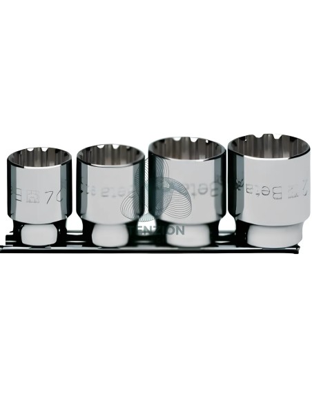 Set 4 Chiavi A Bussola Bocca Multimpronta 1/2" 24-32mm