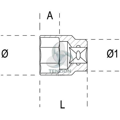Chiave A Bussola Torx 1/2"