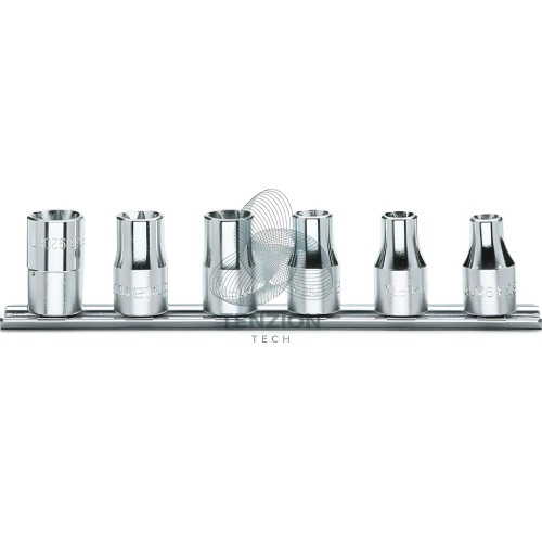 Set 6 Chiavi A Bussola Torx 1/2" E10-E20