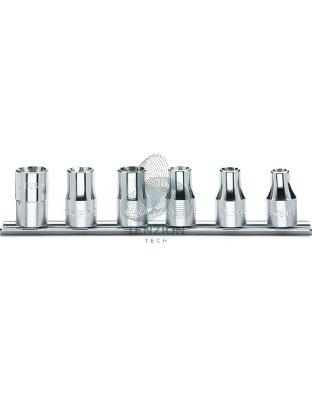 Set 6 Chiavi A Bussola Torx 1/2" E10-E20