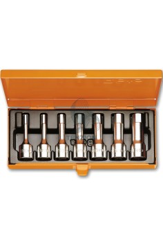 Set 7 Chiavi A Bussola Maschio Esagonale 1/2" 5-17mm