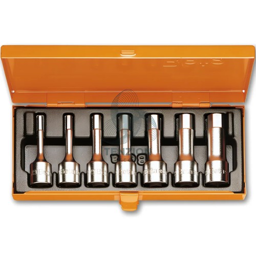 Set 7 Chiavi A Bussola Maschio Esagonale 1/2" 5-17mm