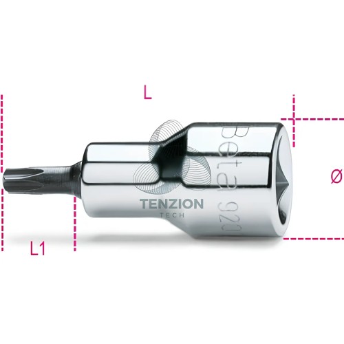 Chiave A Bussola Maschio Torx 1/2"