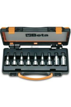 Set 9 Chiavi A Bussola Maschio Torx 1/2" T20-T60