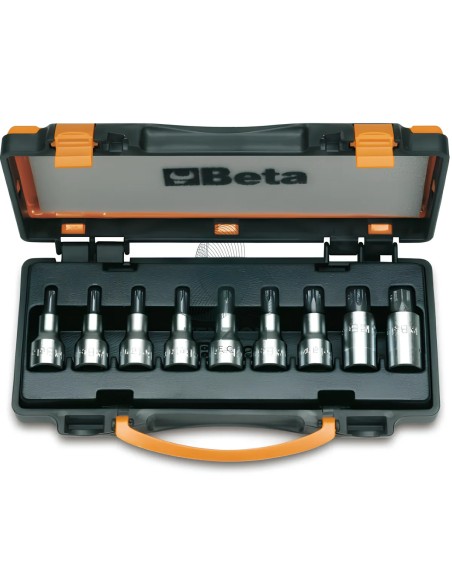 Set 9 Chiavi A Bussola Maschio Torx 1/2" T20-T60
