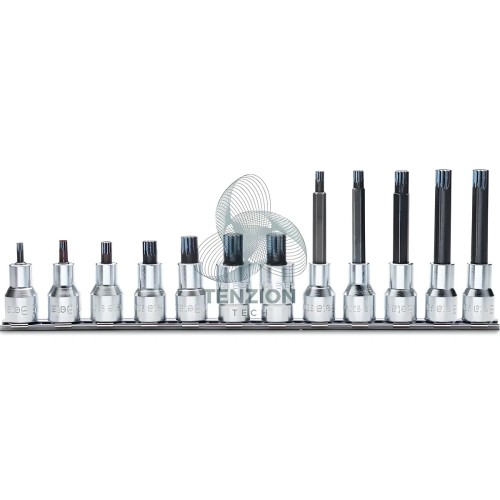 Set 12 Chiavi A Bussola Maschio XZN 1/2"