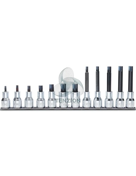 Set 12 Chiavi A Bussola Maschio XZN 1/2"
