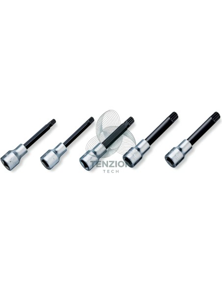 Set 5 Chiavi A Bussola Lunghe Maschio XZN 1/2" M6L-M14L